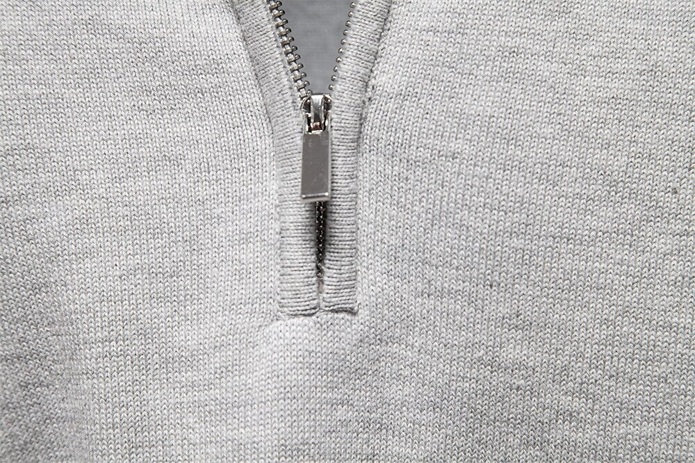 Valentijn | Quarter Zip Knitwear - Derada Fashion