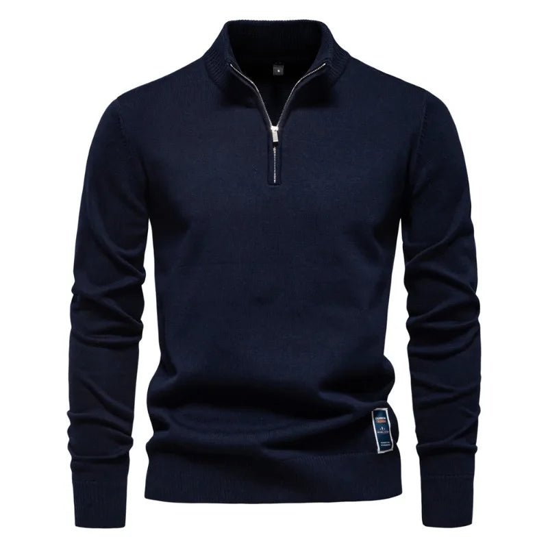 Valentijn | Quarter Zip Knitwear - Derada Fashion